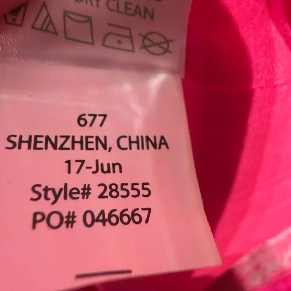 Lilly Pulitzer Alesa Shift Pink Fusion womens size 16 nwt - Picture 8 of 8